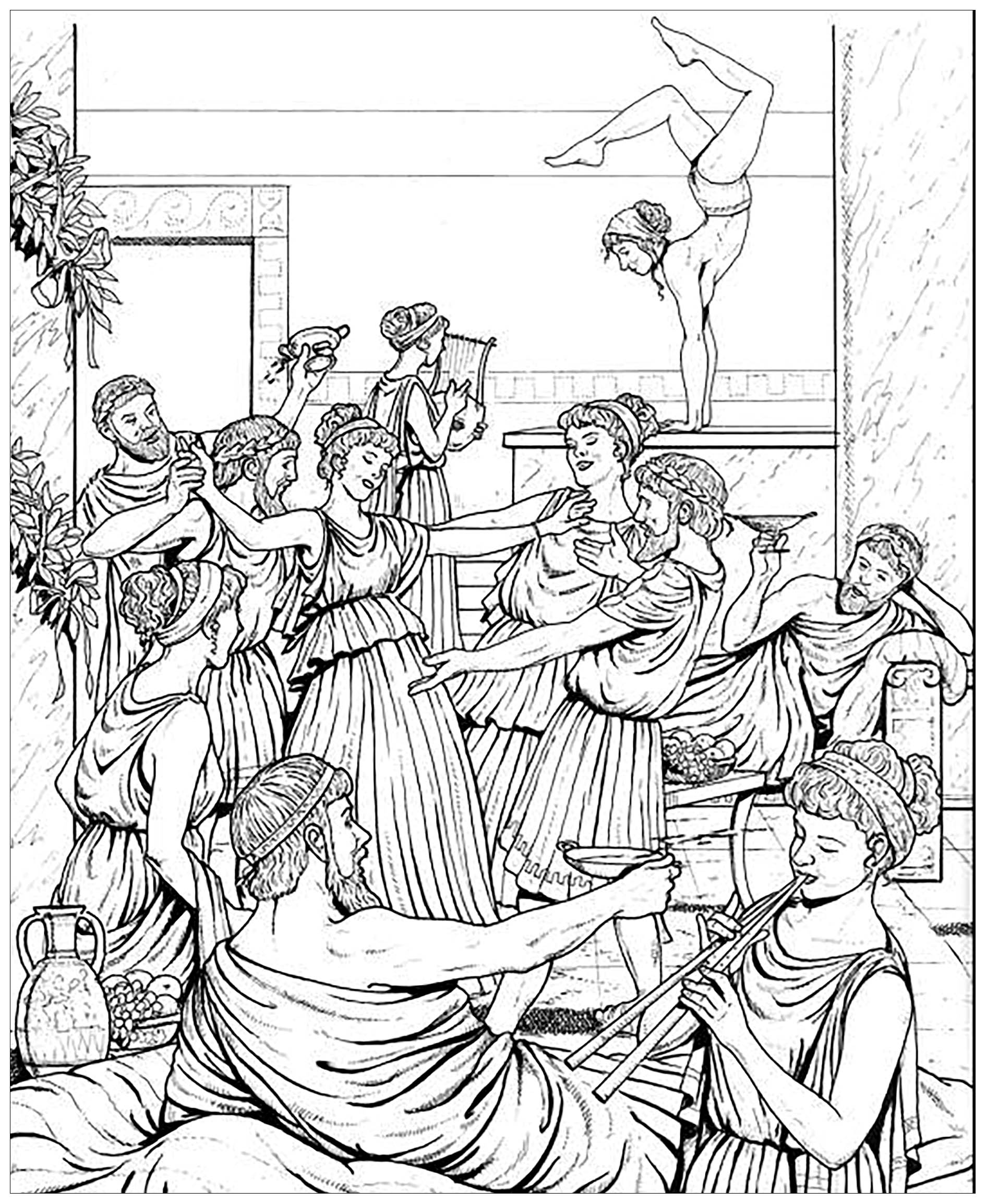Ancient Greece Coloring Pages At GetColorings Free Printable Colorings Pages To Print And