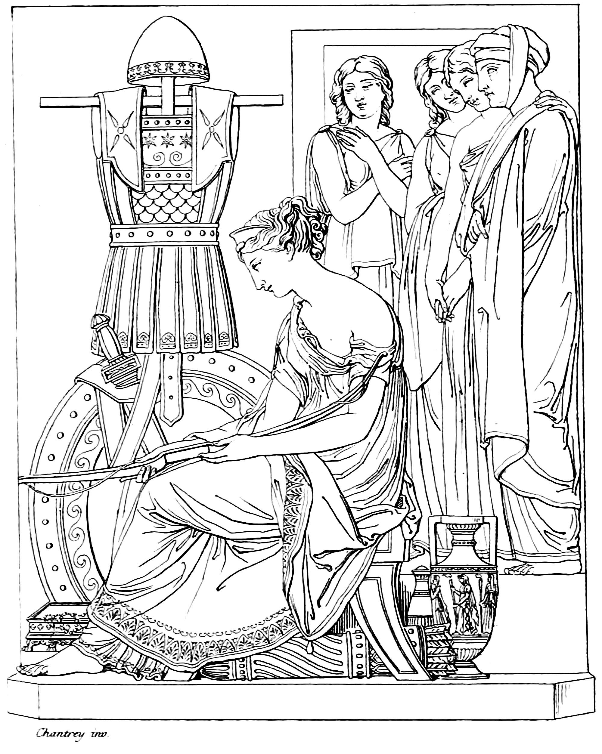 Ancient Greece Coloring Pages At GetDrawings Free Download