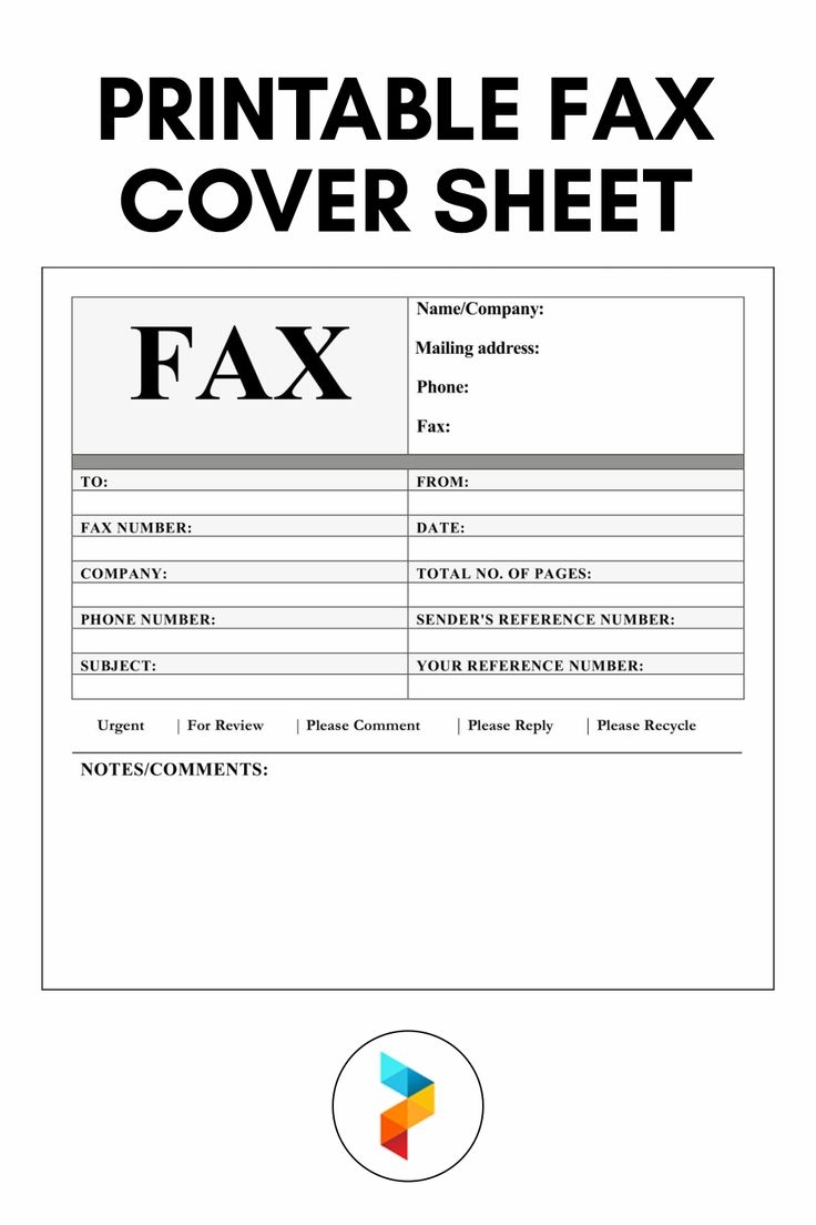 Free Printable Fax Cover Letter Printable Word Searches