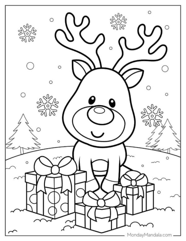 Coloring Pages Christmas Printable