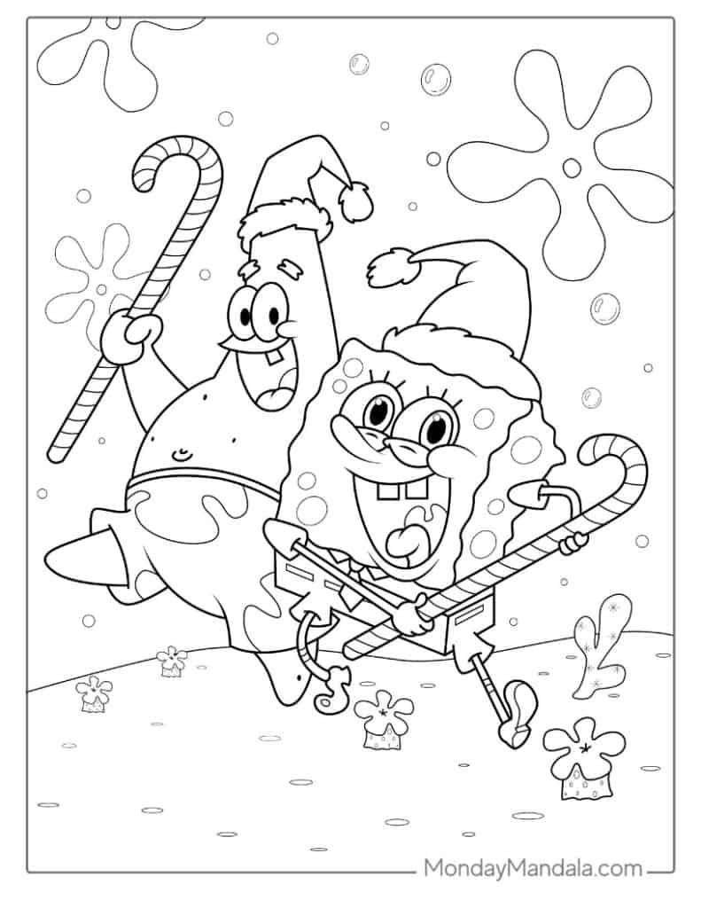 1 000 Christmas Coloring Pages Free PDF Printables 