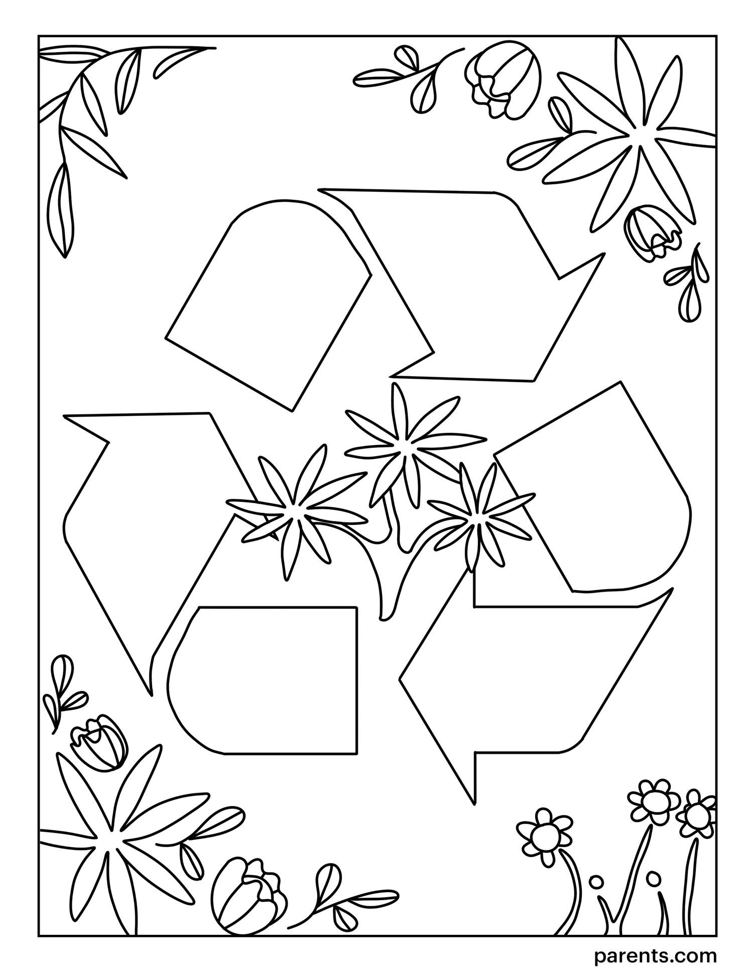 10 Free Earth Day Coloring Pages For Kids