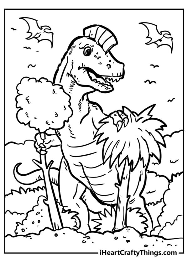 Dinosaur Coloring Pages Printable Free