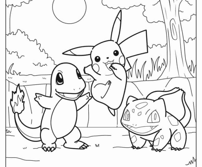 100 Pokemon Coloring Pages Free PDF Printables