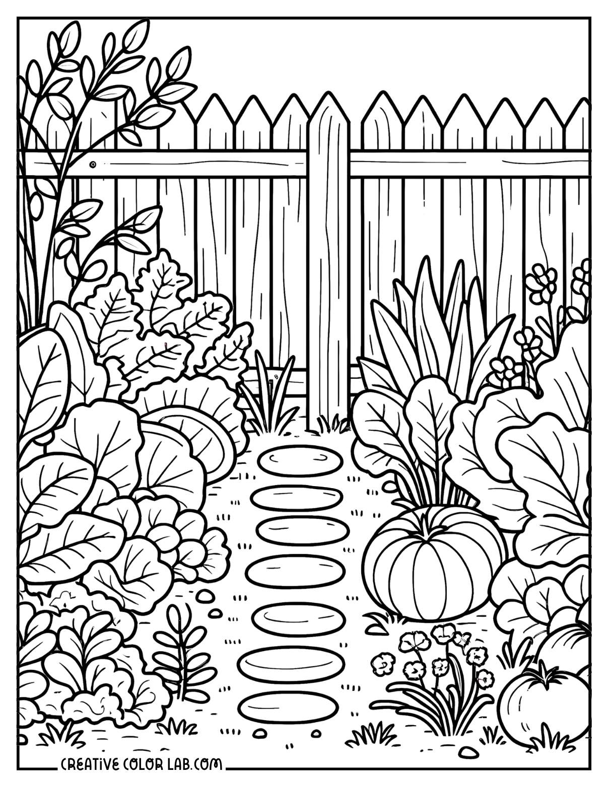 13 Garden Coloring Pages Free PDF Printables