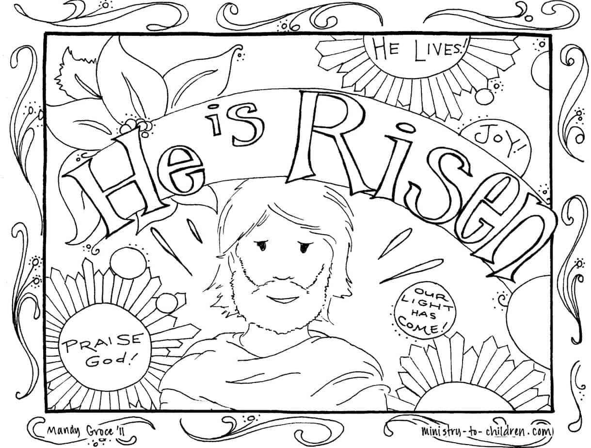 Printable Coloring Pages For Church