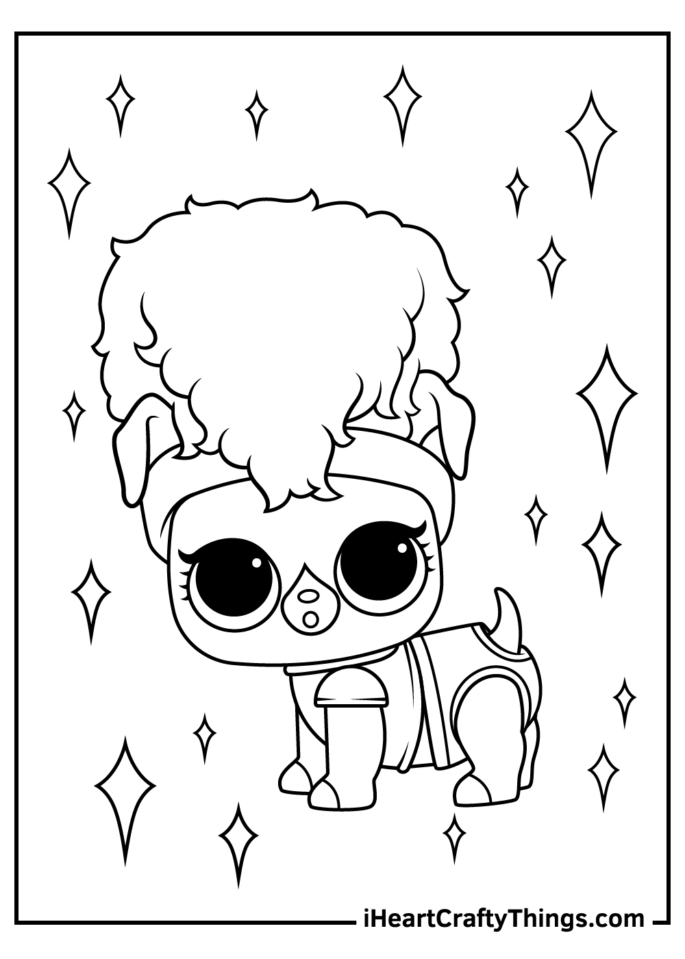 Lol Pets Coloring Pages Printable
