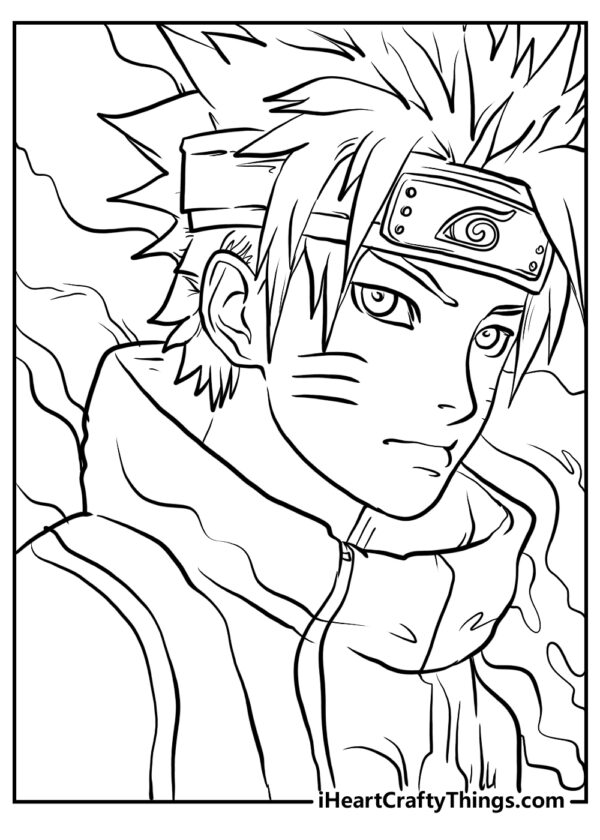 Printable Naruto Coloring Pages