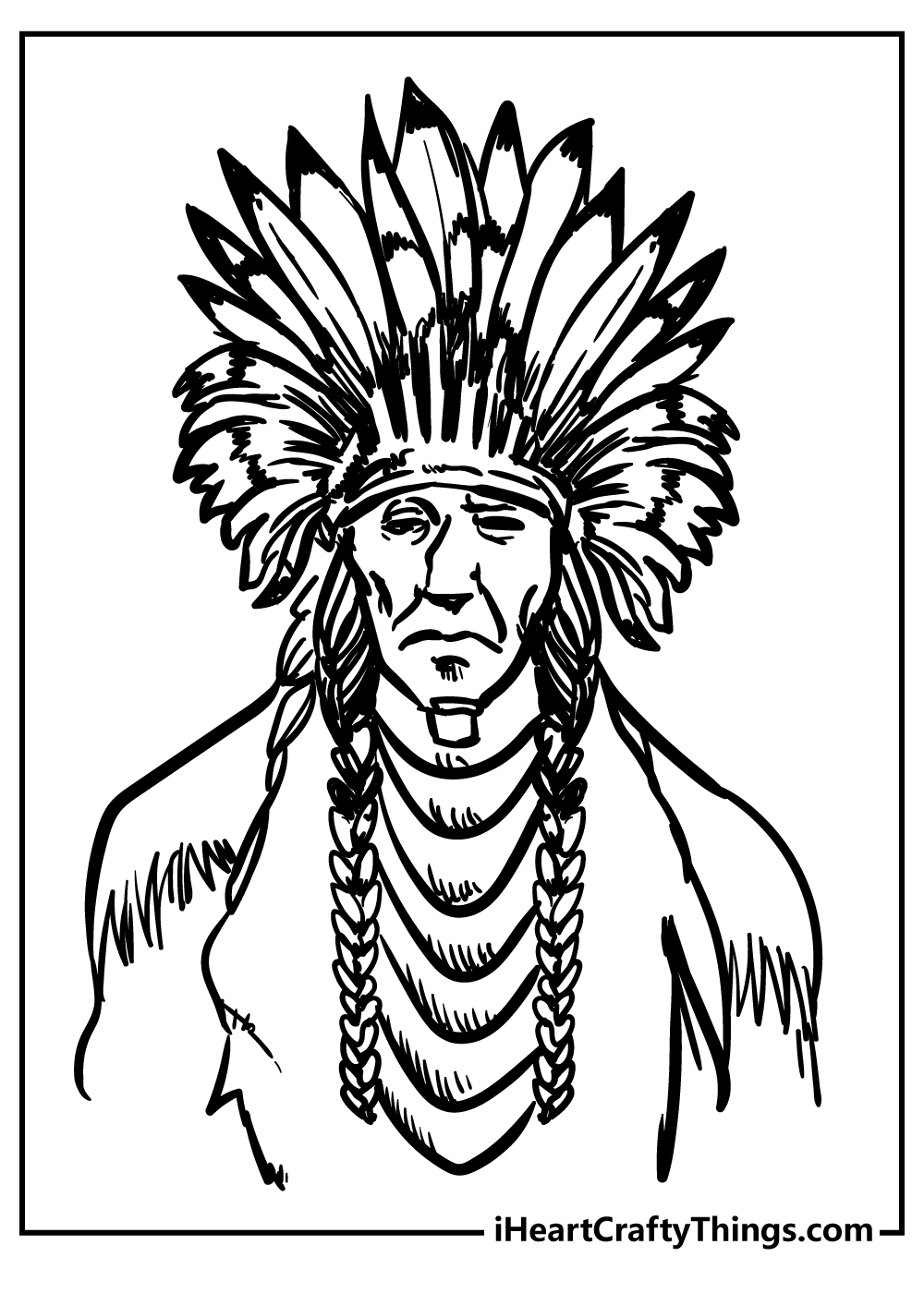 15 Native American Coloring Pages 100 Free Printables 