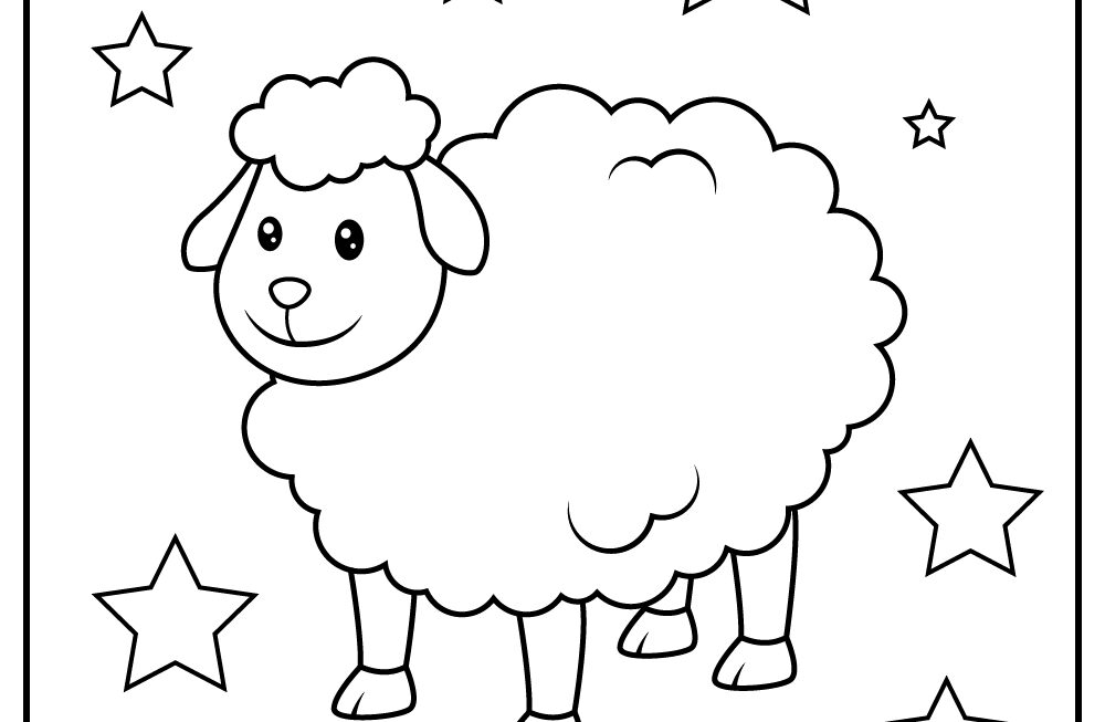 15 Sheep Coloring Pages 100 Free Printables