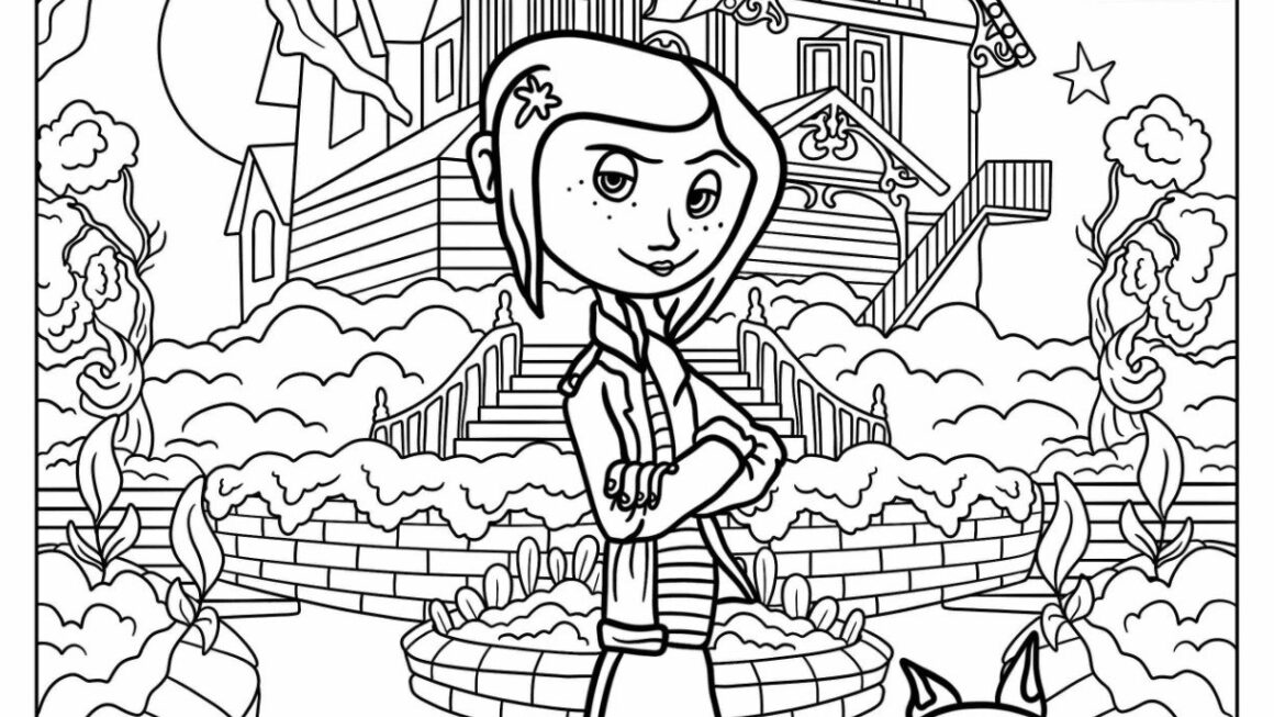 20 Coraline Coloring Pages Free PDF Printables