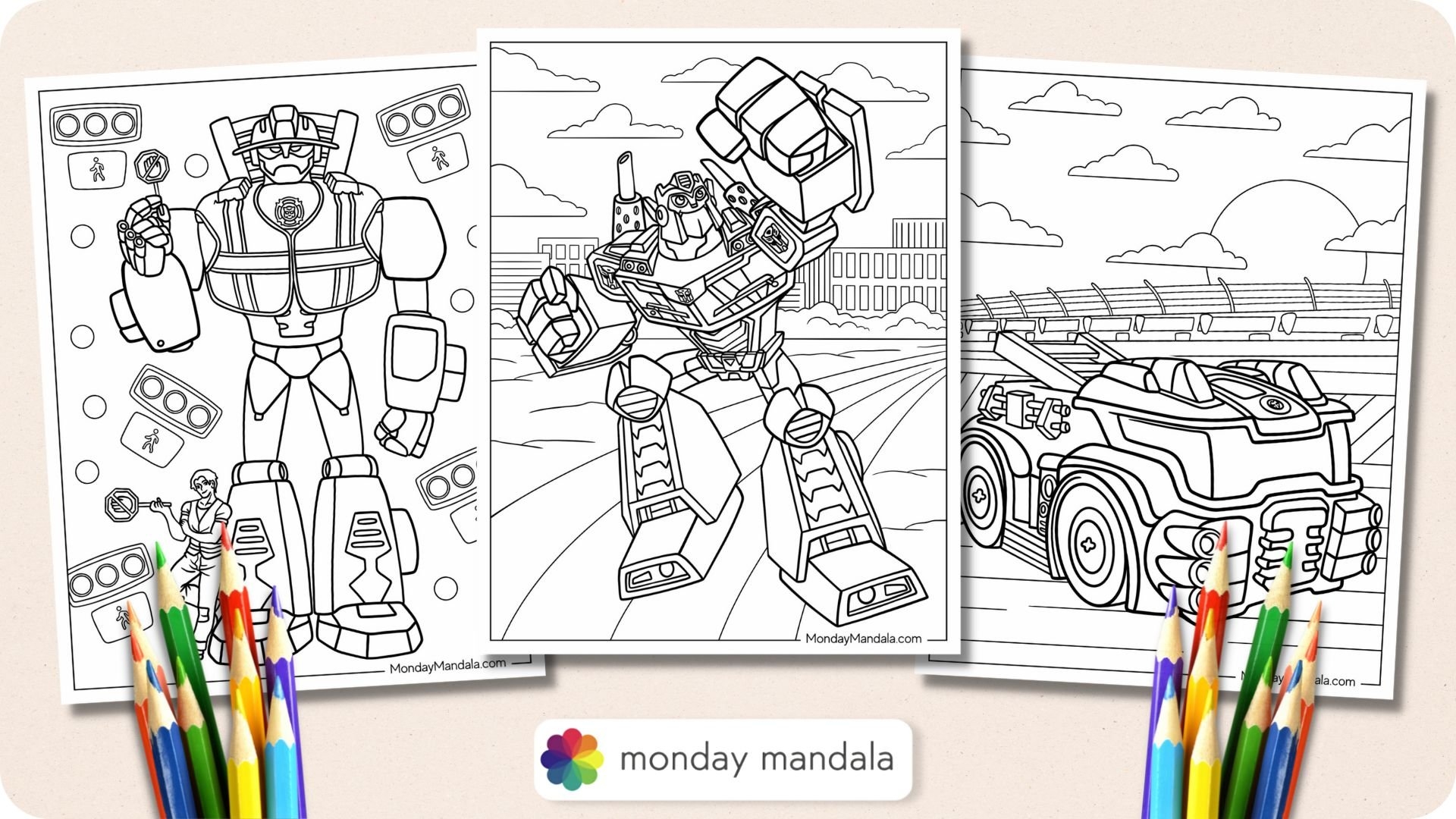 20 Rescue Bots Coloring Pages Free PDF Printables 