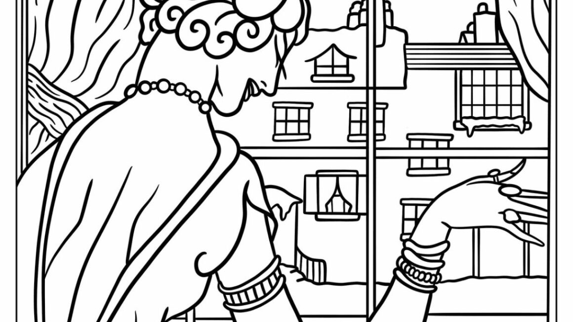 20 Vintage Coloring Pages Free PDF Printables