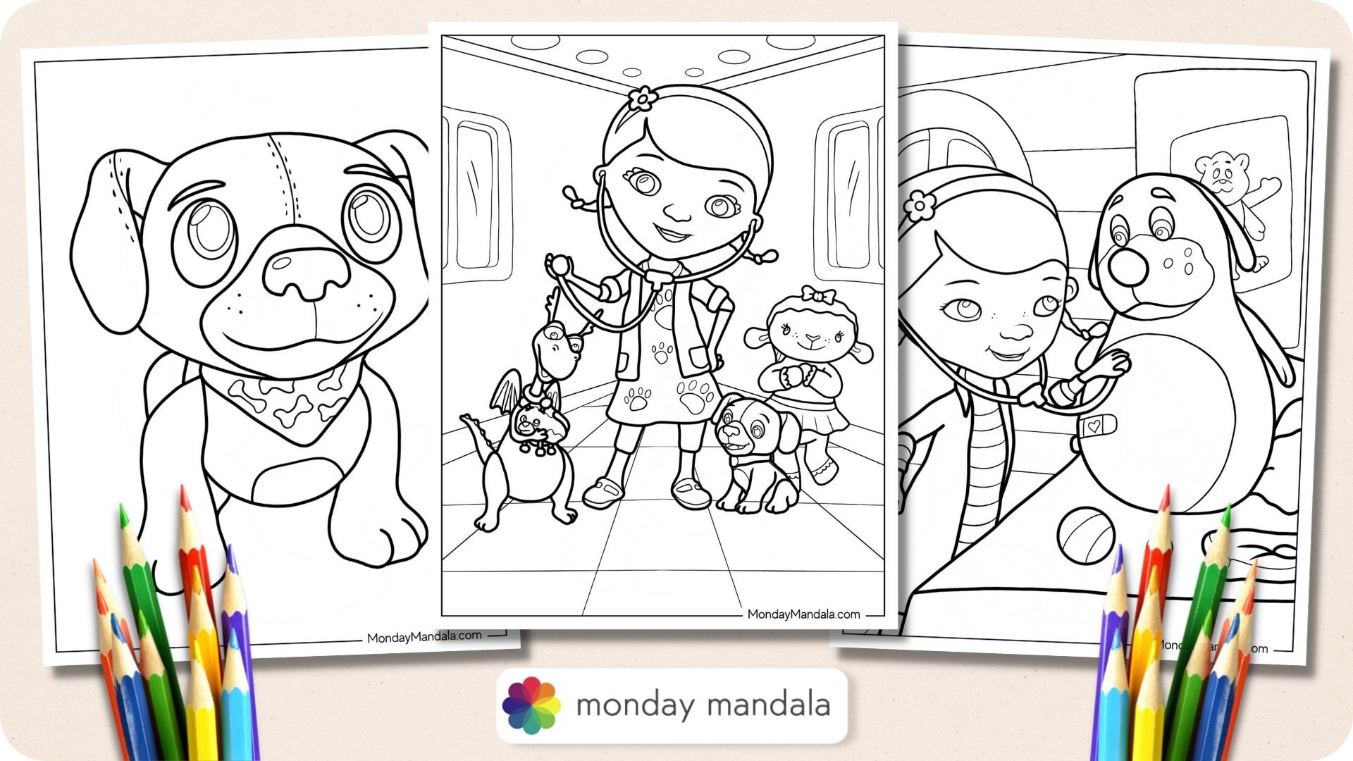 22 Doc McStuffins Coloring Pages Free PDF Printables 