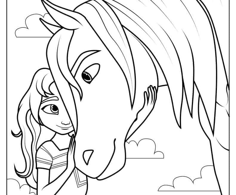 22 Spirit Coloring Pages Free PDF Printables