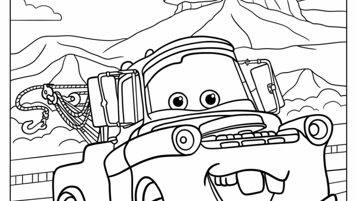 24 Disney Cars Coloring Pages Free PDF Printables