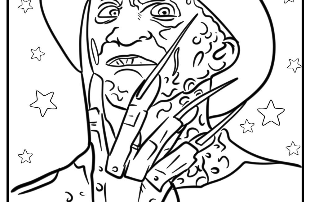 25 New Horror Coloring Pages 100 Free To Print