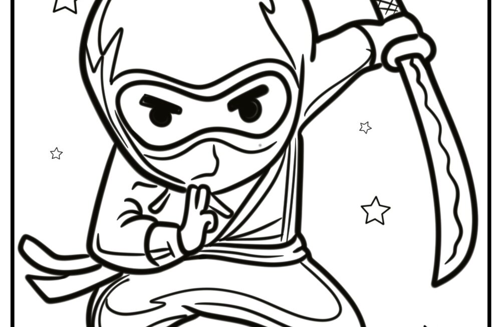 25 Ninja Coloring Pages 100 Free To Print