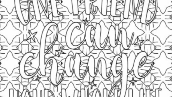 Friendship Coloring Pages Printable