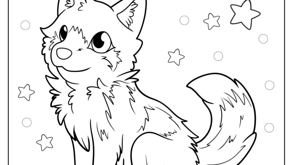 26 Wolf Coloring Pages Free PDF Printables