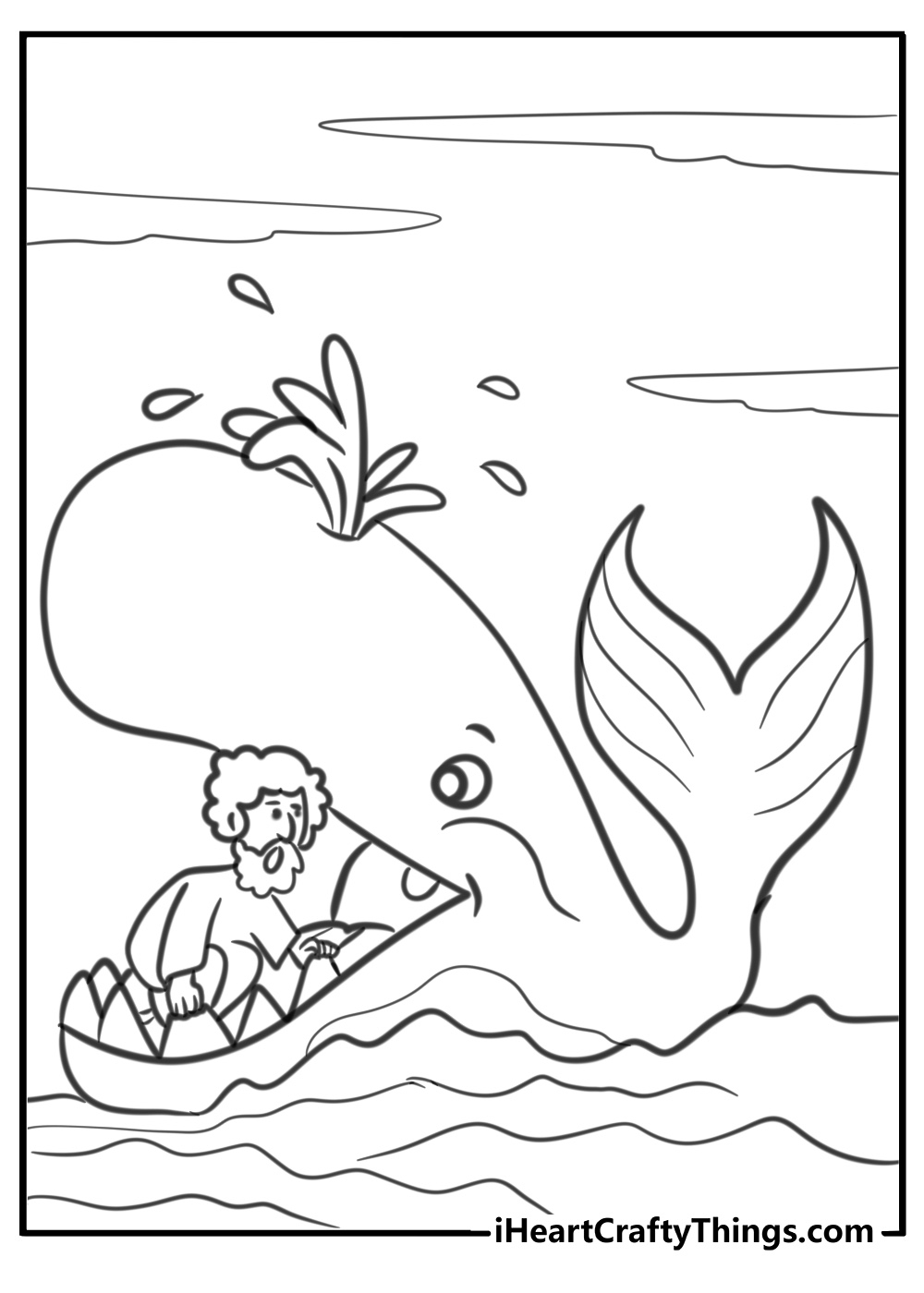 29 New Jonah And The Whale Coloring Pages 100 Free To Print 