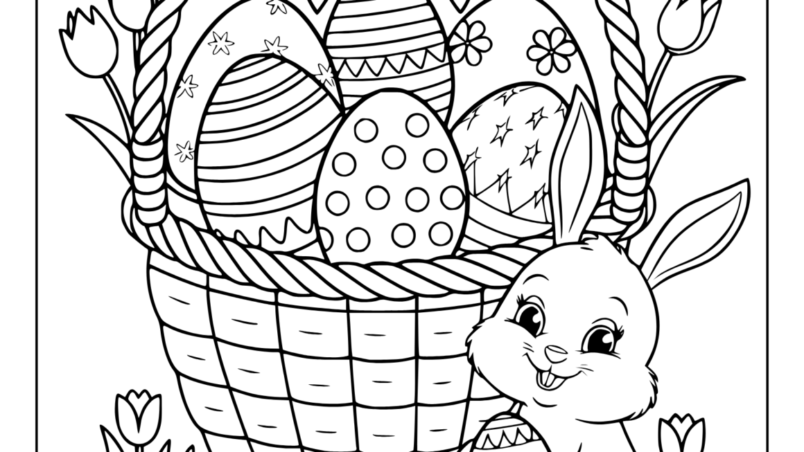 30 Easter Coloring Pages Free Printable PDFs