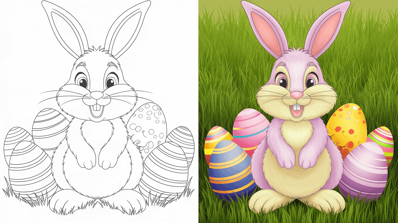 Printable True Easter Coloring Pages