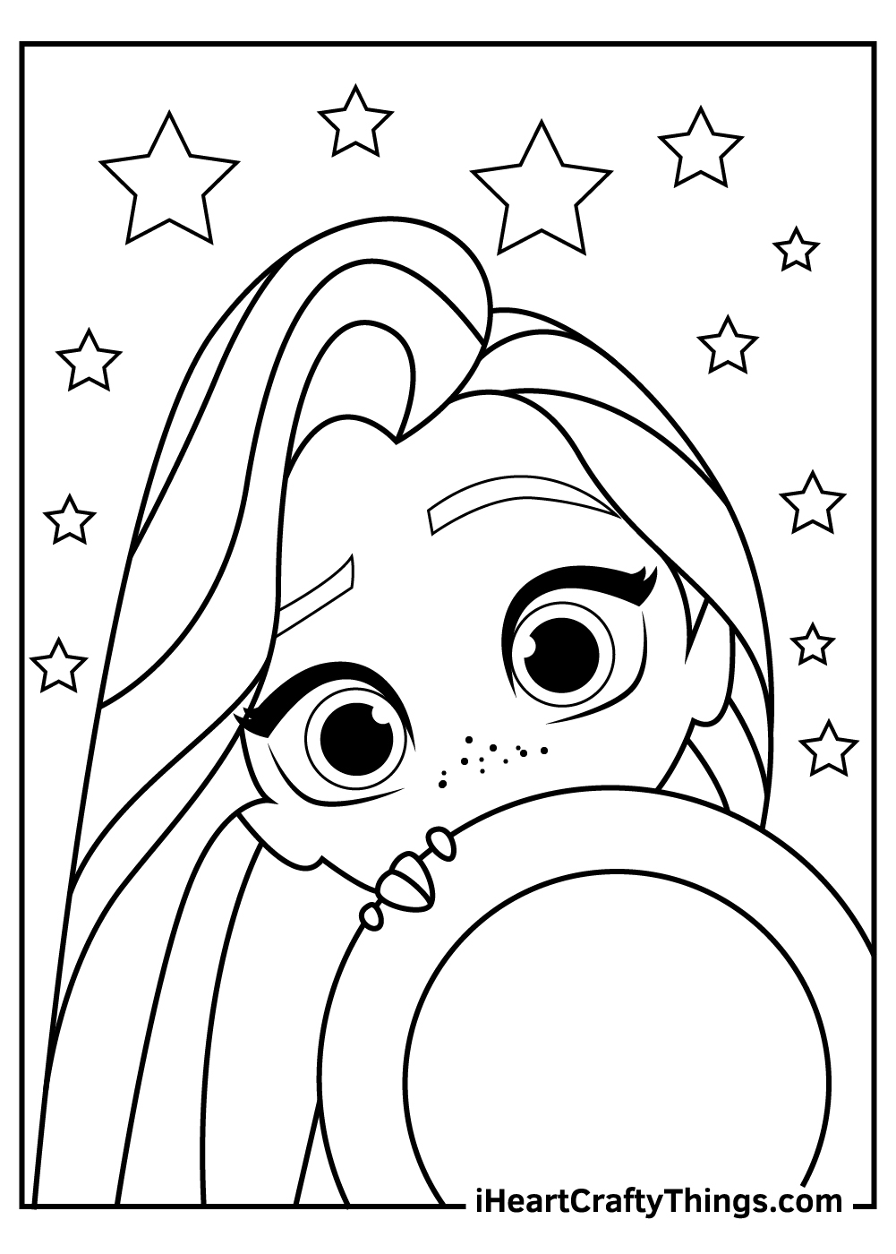 30 Rapunzel Coloring Pages 100 Free Printables 