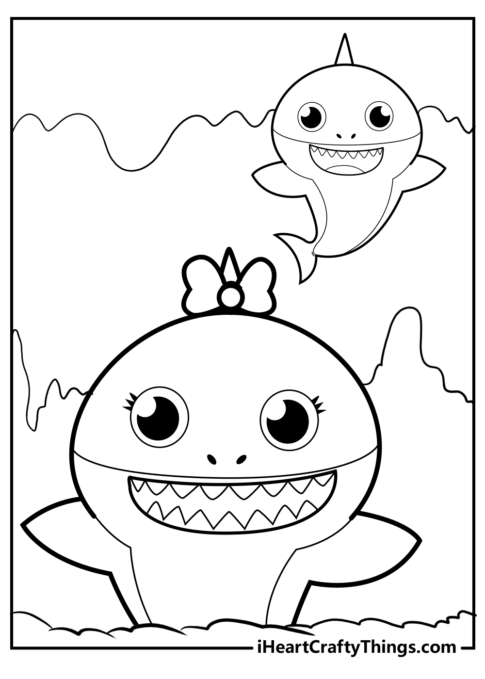 35 Baby Shark Coloring Pages 100 Free PDF Printables 