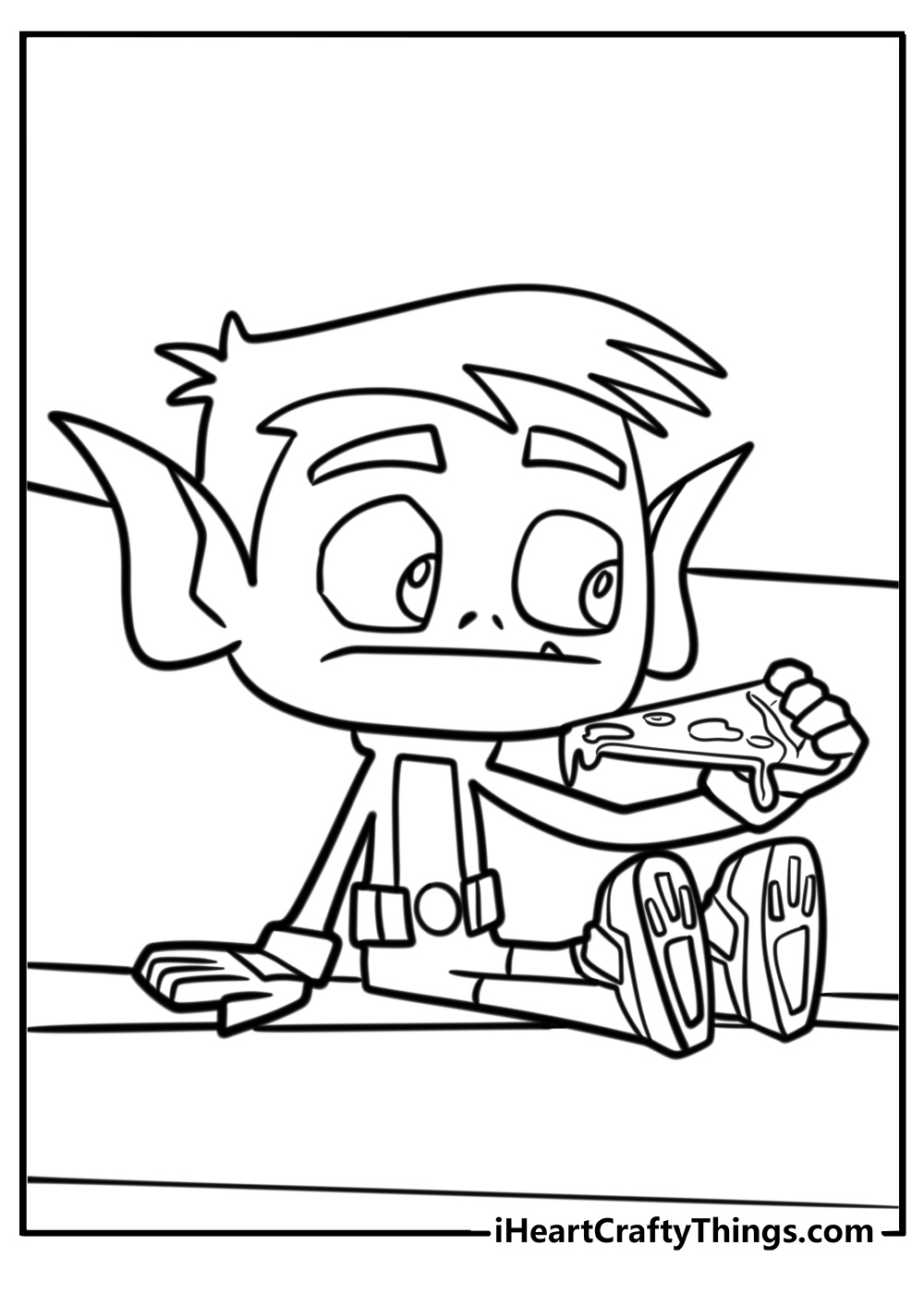 35 Teen Titans Go Coloring Pages Free Printable PDF Sheets 