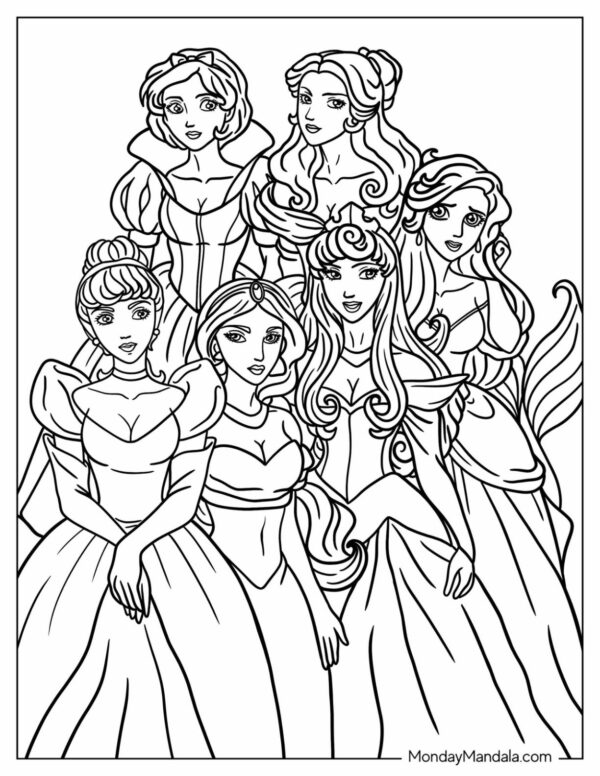 Disney Free Printable Coloring Pages