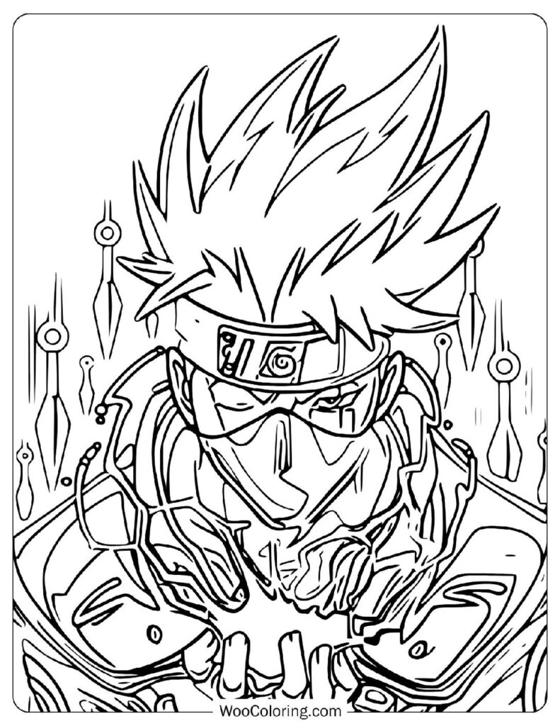 Printable Naruto Coloring Pages