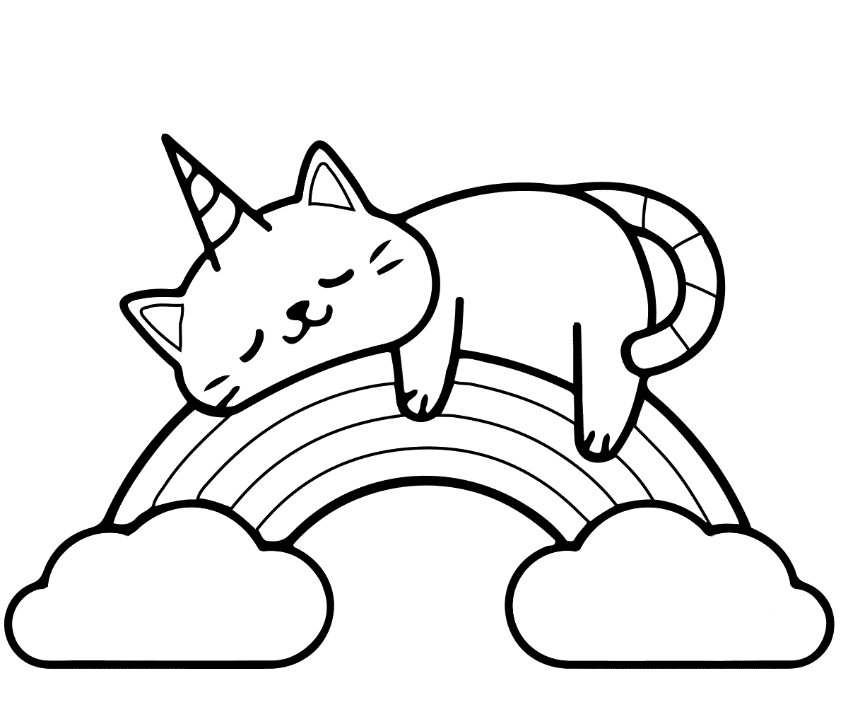 Cats Printable Coloring Pages