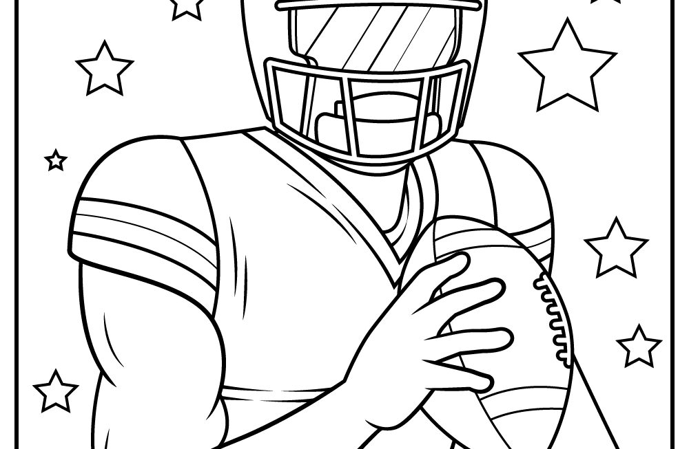 45 Free NFL Football And Super Bowl Coloring Pages To Print