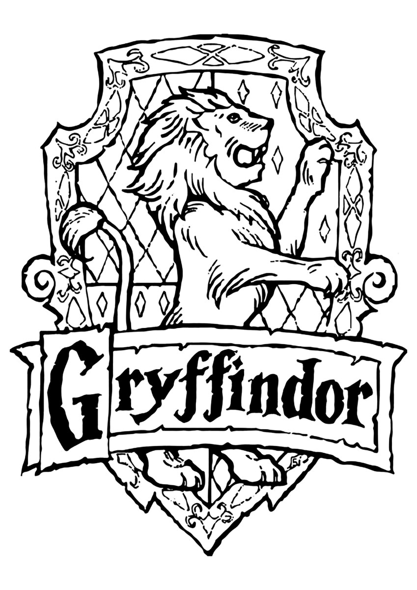 Harry Potter Coloring Pages Printable