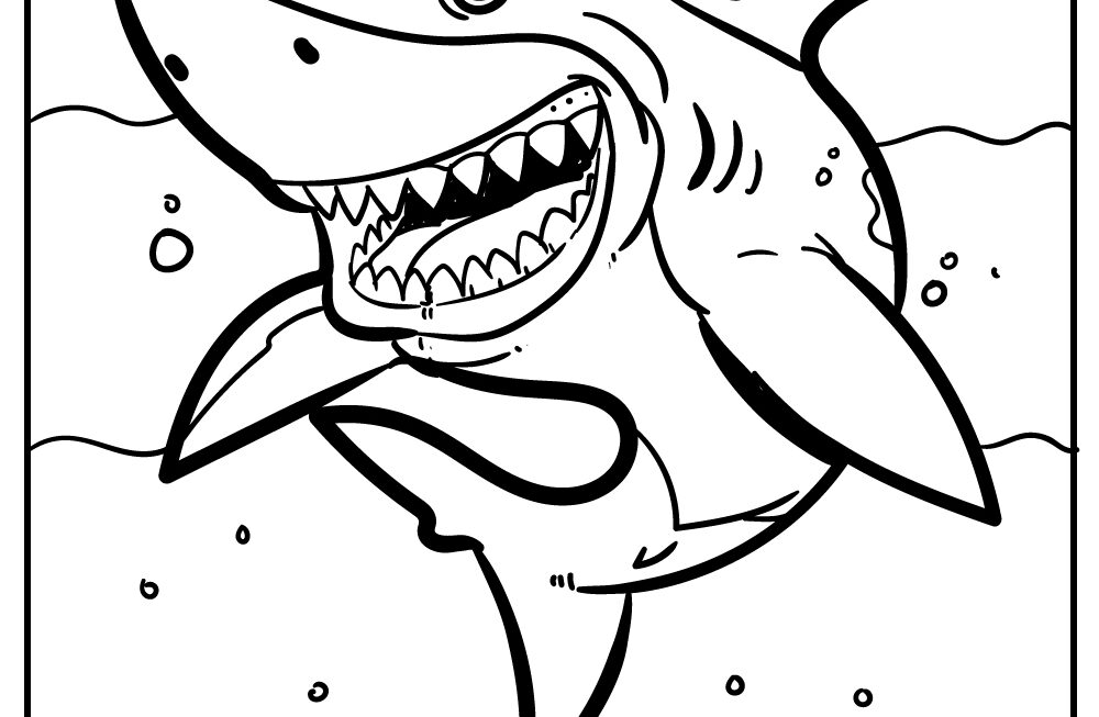 45 Shark Coloring Pages 100 Free Printables