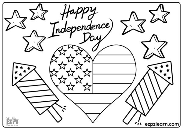 Independence Day Coloring Pages Printable