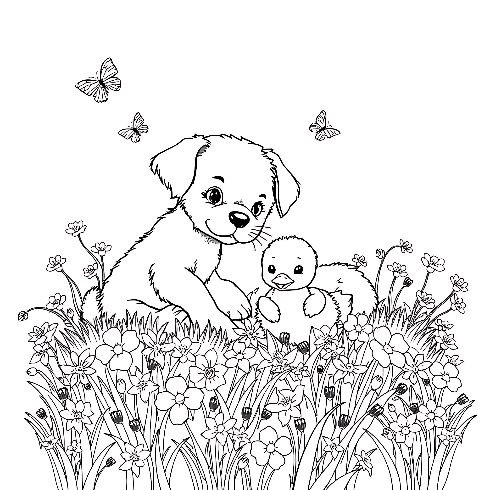 5 Best Baby Animal Coloring Pages Free Printable PDFs 
