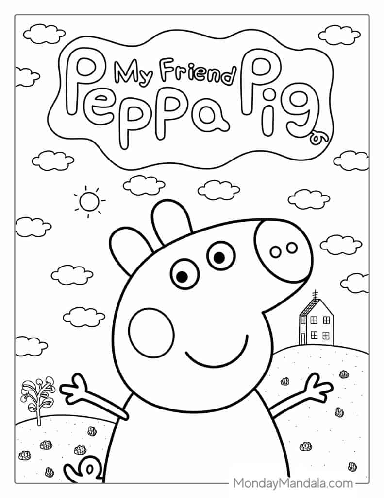 Printable Color Pages For Toddlers