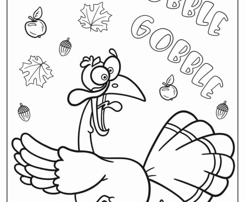 50 Thanksgiving Coloring Pages Free PDF Printables