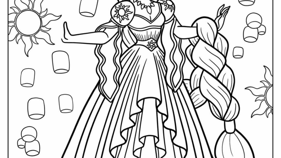 500 Princess Coloring Pages Free PDF Printables