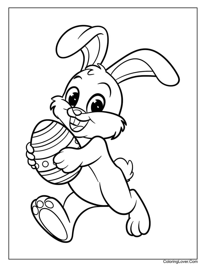 57 Easter Coloring Pages Printables Egg Bunny And More 