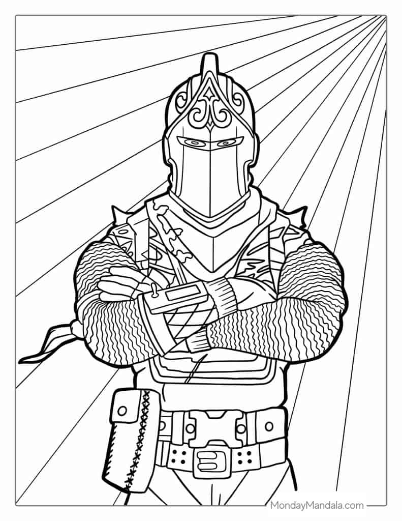 Fortnite Free Printable Coloring Pages