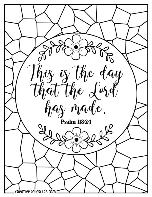 Printable Bible Verse Coloring Pages