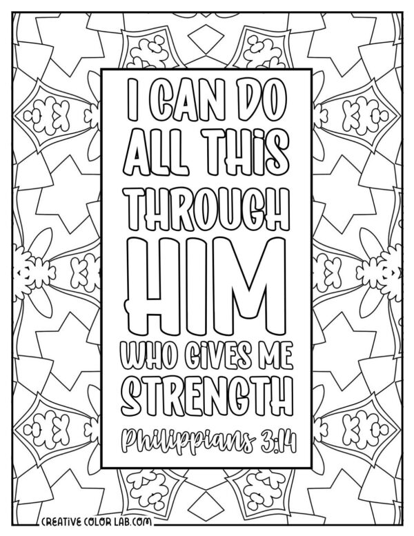 Free Printable Scripture Coloring Pages