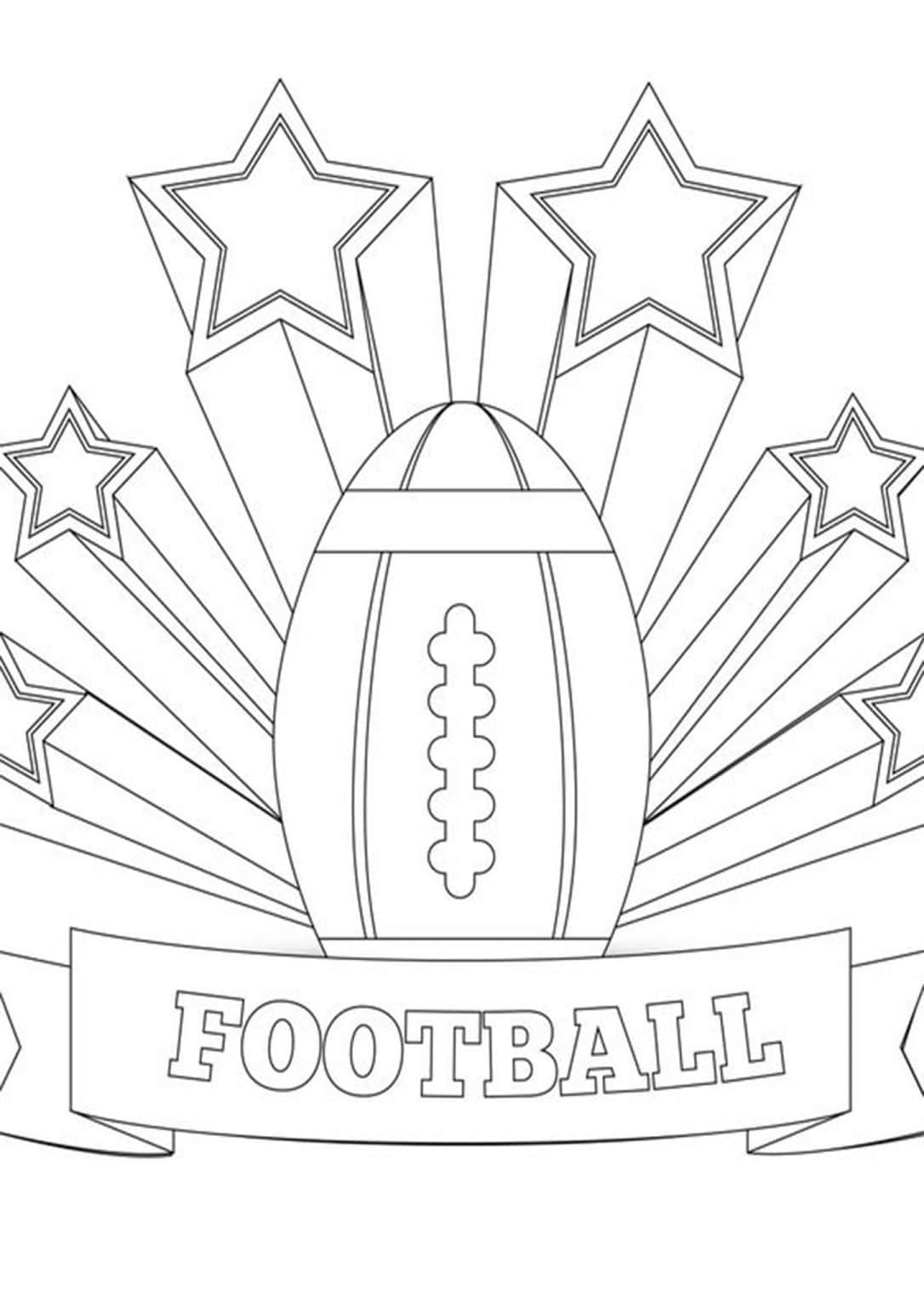 77 Best Football Coloring Pages Ideas Football Coloring Pages Coloring Pages Sports Coloring Pages