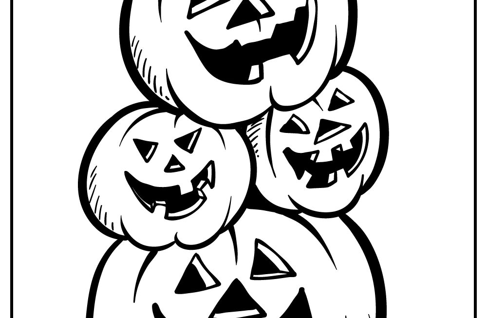 80 Halloween Coloring Pages Free Printables For Kids