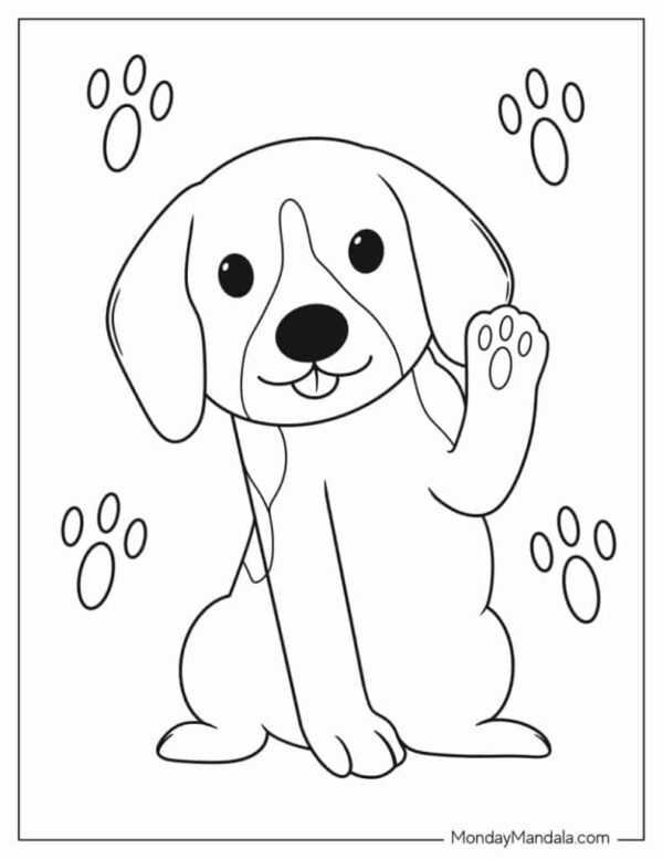 Dog Coloring Pages Printable