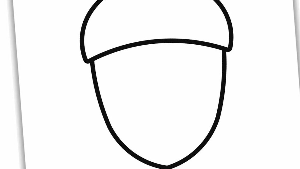 Acorn Coloring Pages Nature Inspired Learning