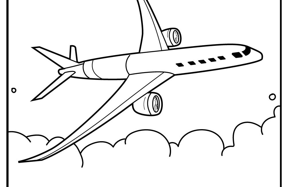 Airplane Coloring Pages 100 Free Printables